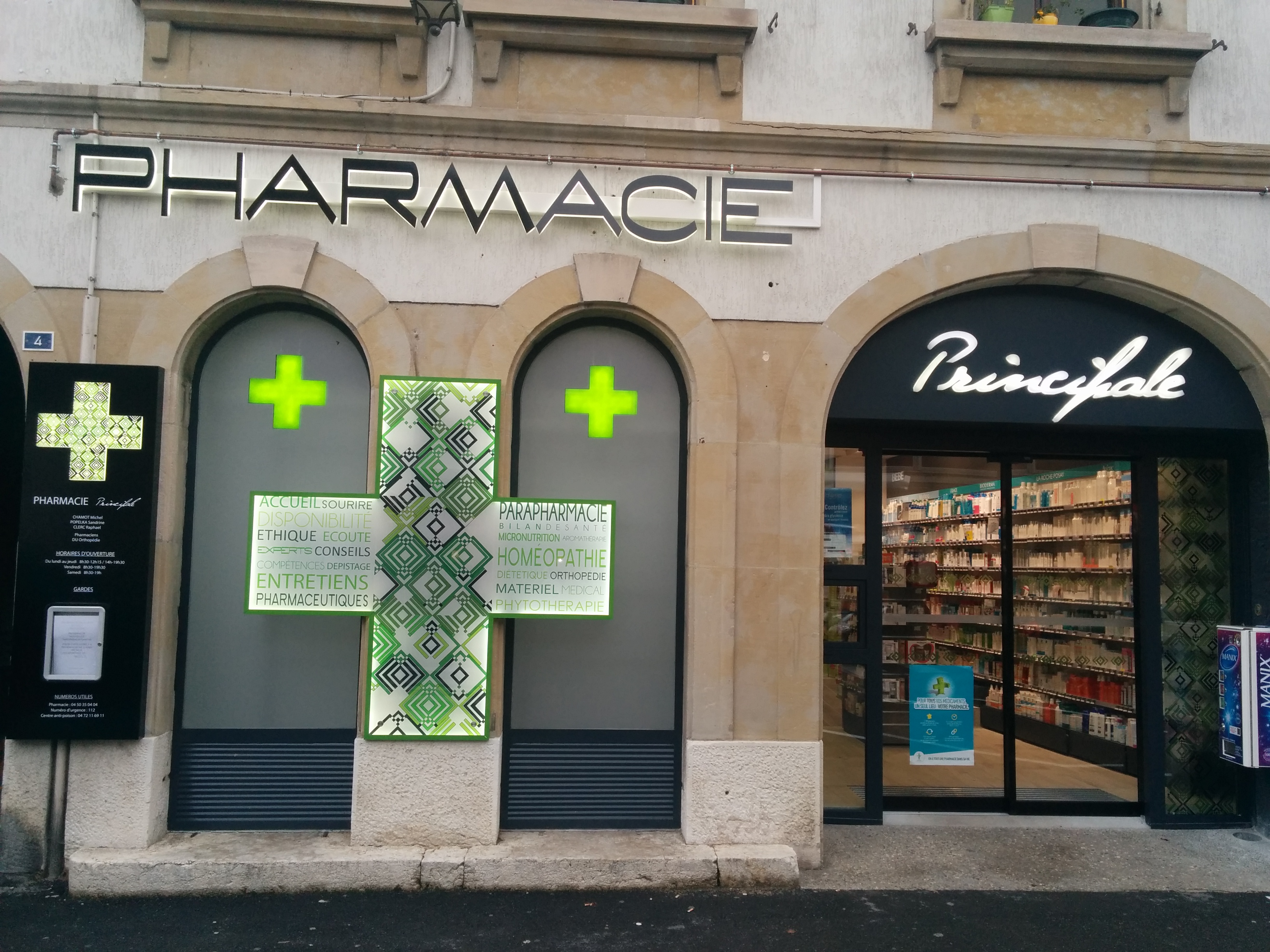 Pharmacie Principale – Page d’accueil